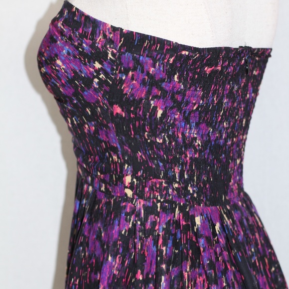 Purple Silk Halter Dress - Picture 12 of 14
